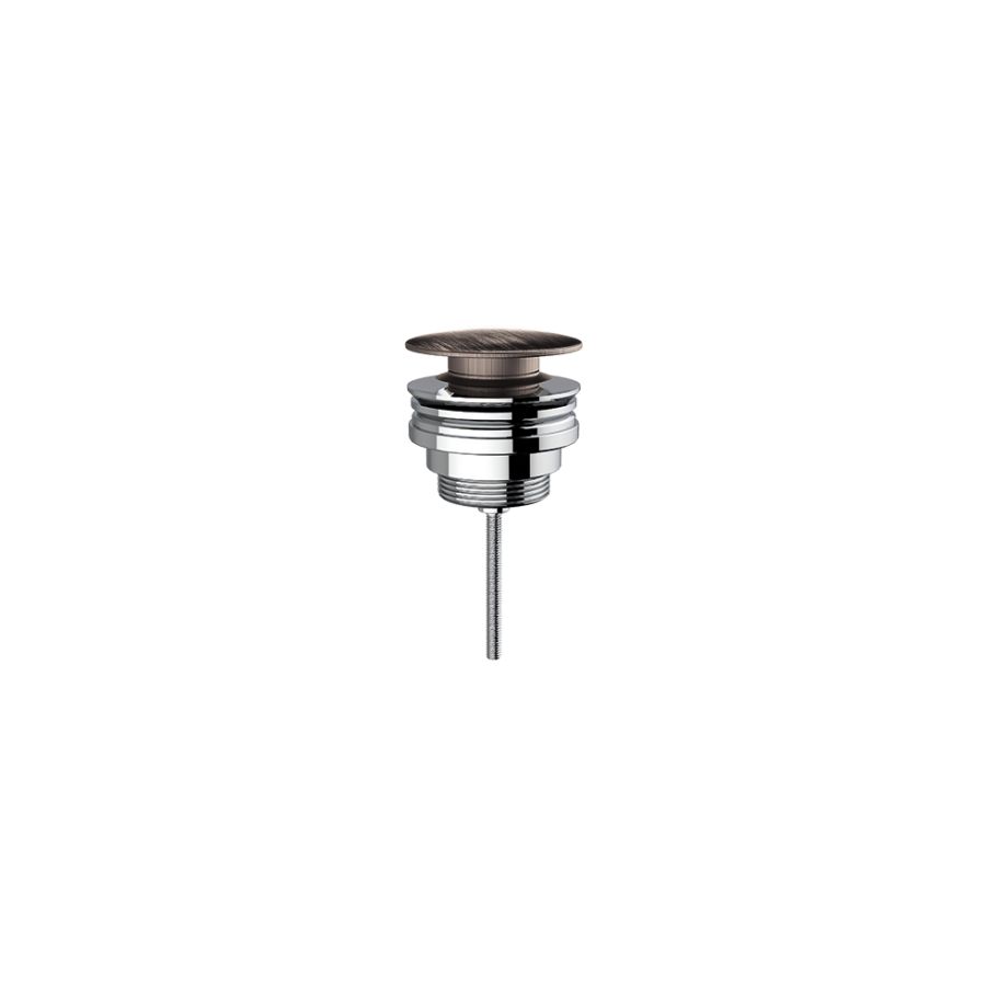 Βαλβίδα Νιπτήρα clic-clac Eurorama Black Brushed RE0338-410
