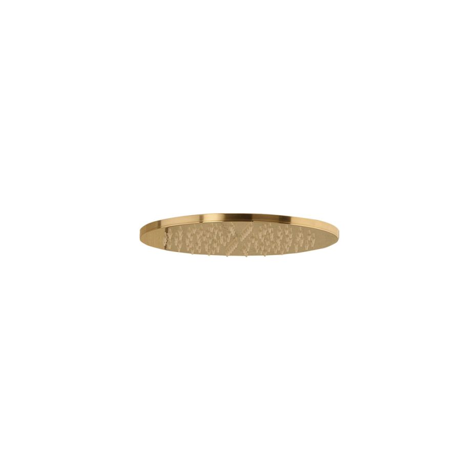 Κεφαλή Ντουζ Φ30 χωρίς μπράτσο Φ25, Φ22,5 εκ. Brushed Gold RE50000-201