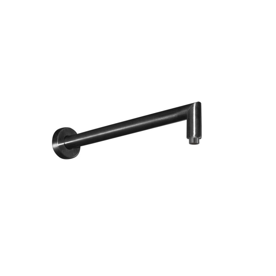 Βραχίονας Τοίχου Στρογγυλός 35εκ., Eurorama Black Brushed RE50809-410