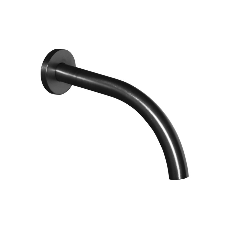 Στόμιο Επίτοιχο max.18εκ. Eurorama Black Brushed RE6809-410