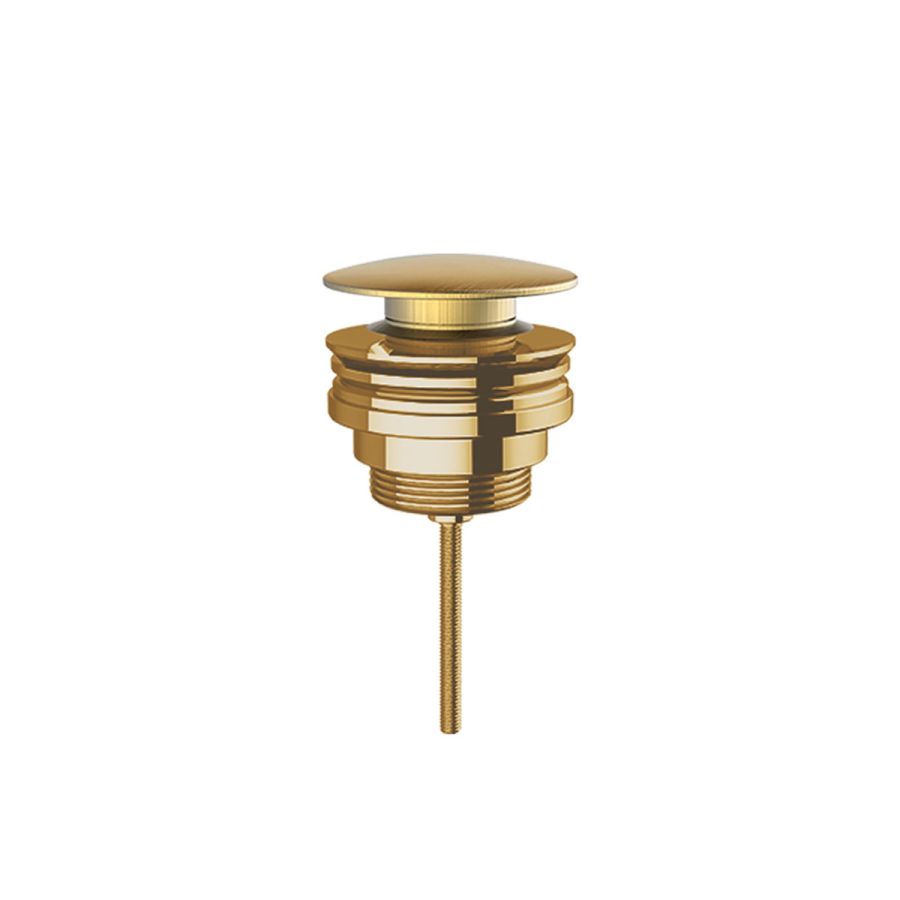 Βαλβίδα Νιπτήρα clic-clac AISI316 Inox PVD Brushed Gold N0338-211