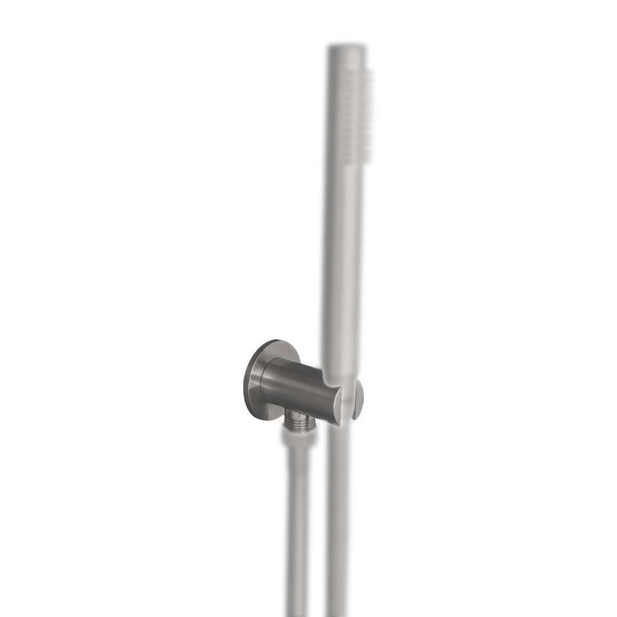 Παροχή Νερού με Στήριγμα Τηλεφώνου AISI316 Brushed Inox N10131-111