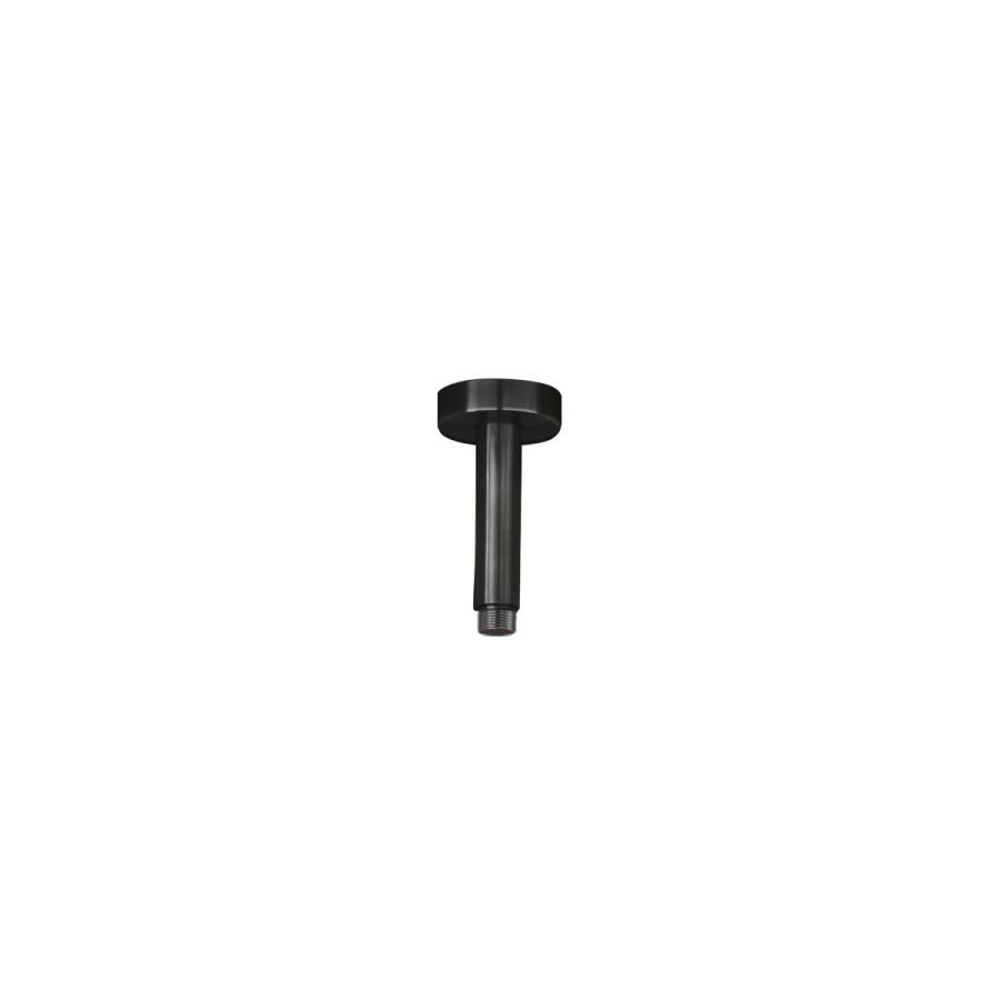 Βραχίονας Οροφής Στρογγυλός 10εκ. AISI316 Inox PVD Black Brushed N11000-411