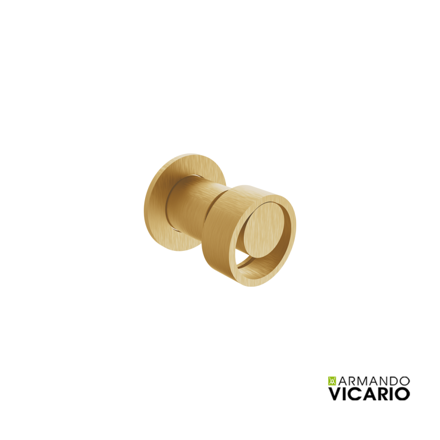Μίκτης Εντοιχισμού 1 Εξόδου Halo Vicario Brushed Gold 515050-201