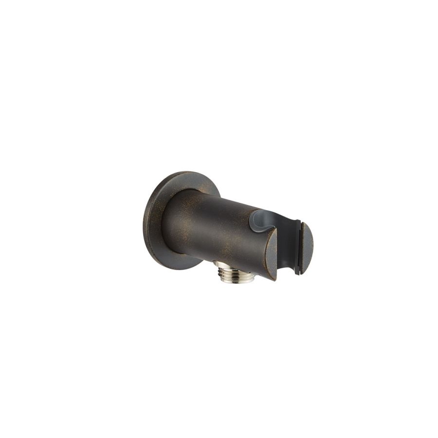 Παροχή Νερού με Στήριγμα Τηλεφώνου Vicario Rusty Black 900021-424