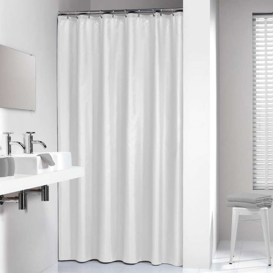 Madeira 180x200 white κουρτίνα μπάνιου υφασμάτινη Sealskin  238501310
