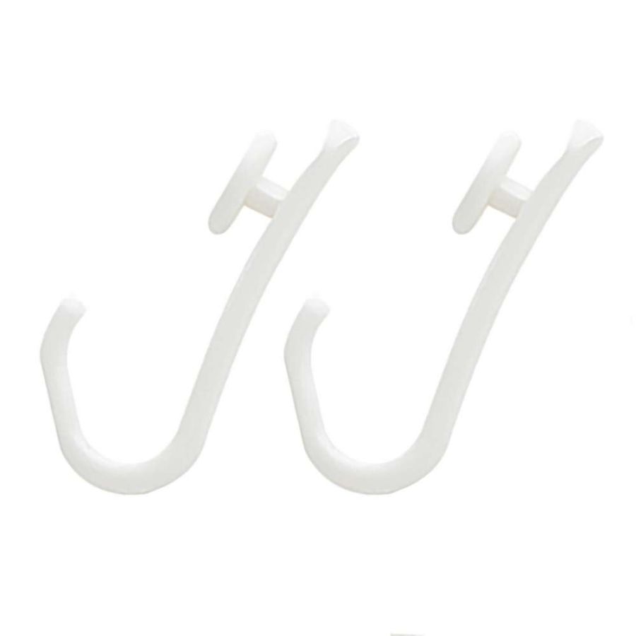 Easy roll hooks 12 pcs white κρίκοι κουρτίνας μπάνιου Sealskin 251160210