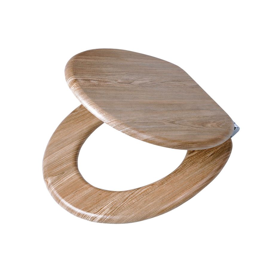 Tiger Scaffold Wood Look Καπάκι Λεκάνης MDF Oak 252022546  252022546