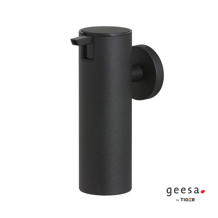 Διανομέας Ντισπένσερ Επίτοιχο 125 ml Black Matt Geesa Tiger 3060-400