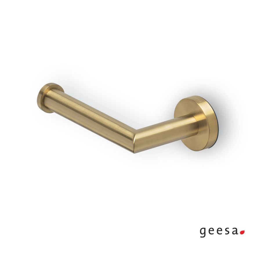 Χαρτοθήκη χωρίς κάλυμμα Επίτοιχη Geesa Nemox Gold Brushed 6509-201