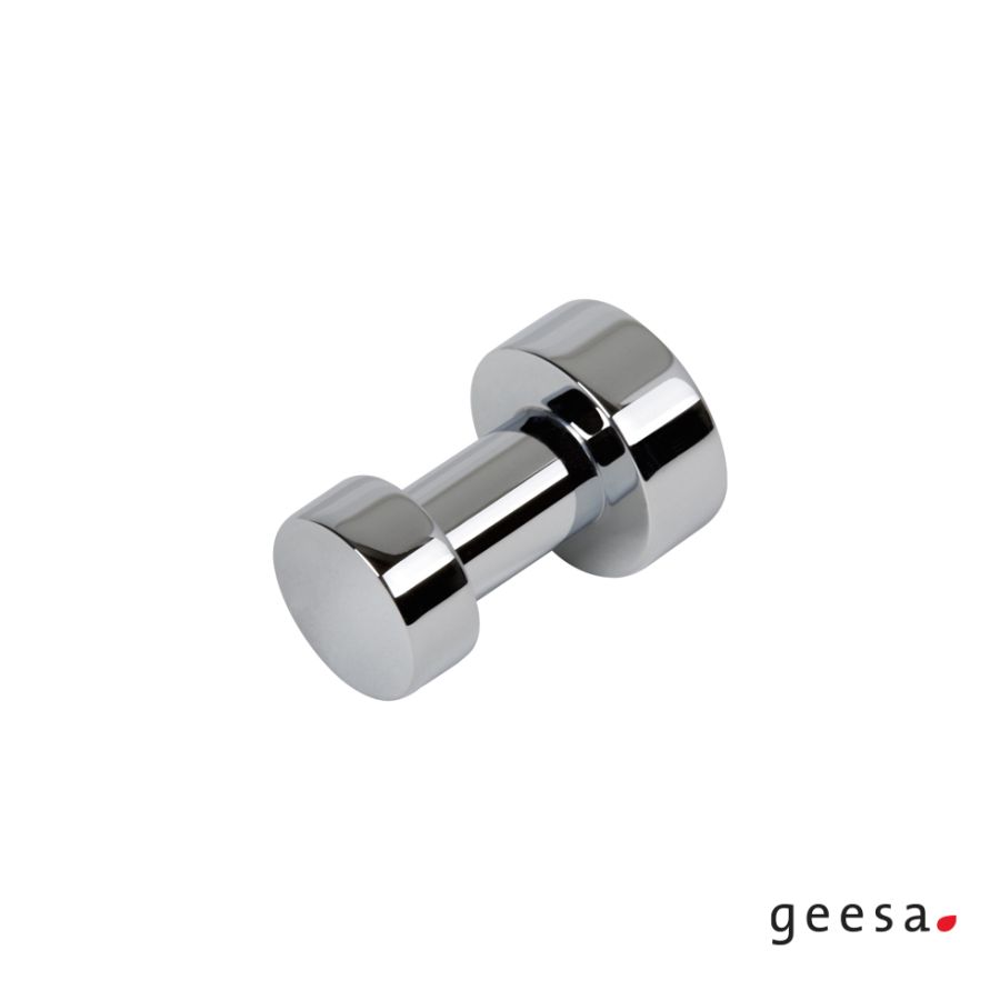 Άγκιστρο Μονό Επίτοιχο Χρωμέ Geesa Nemox 6513 