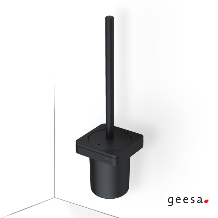 Πιγκάλ Επίτοιχο με Αφαιρούμενο Δοχείο Geesa Frame Black Matt 8811-400