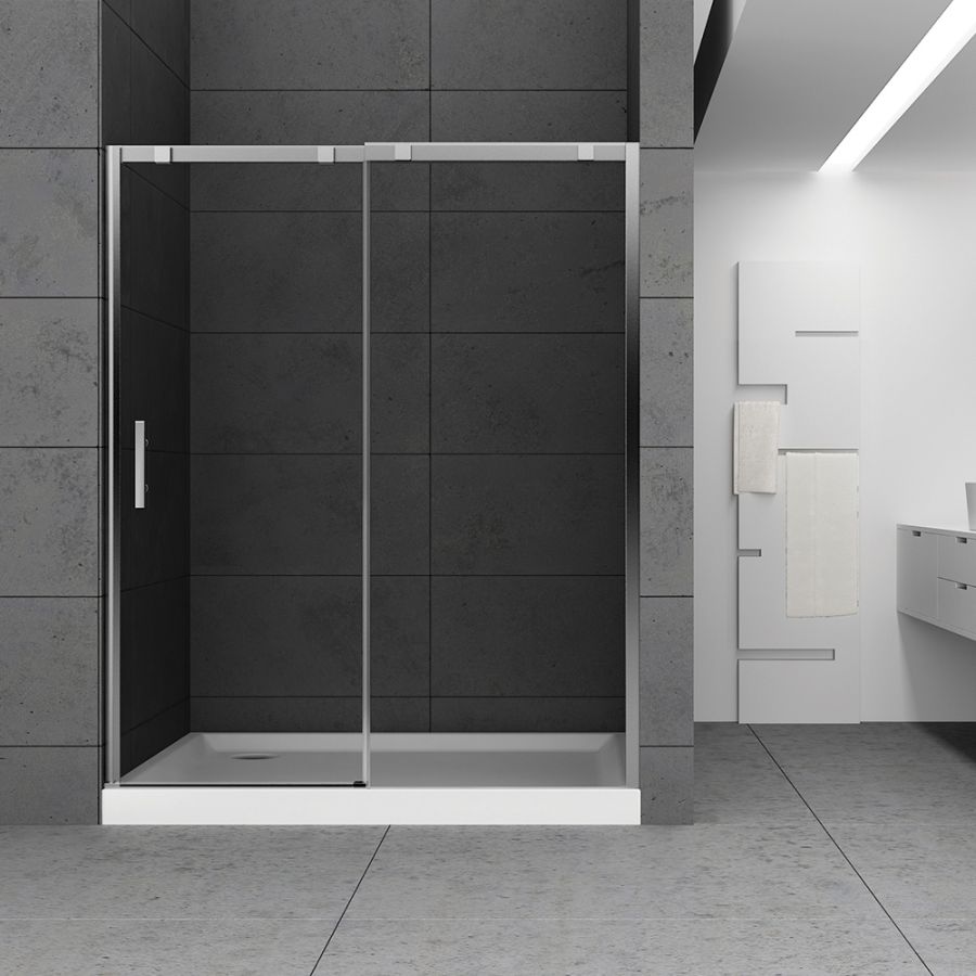 Orabella Avantgarde Soft Close 135 cm - Καμπίνα αντιστρέψιμη, ευθύγραμμη με Σταθερό πλαϊνο 70 cm 30242-30245