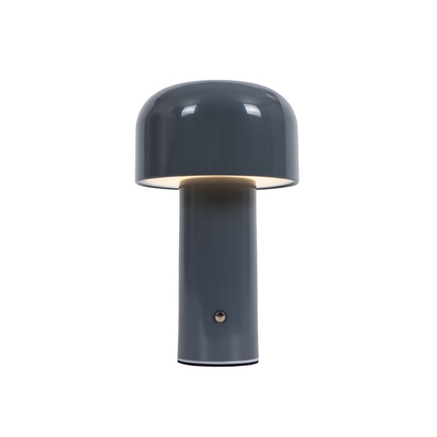 Φωτιστικό Επιτραπέζιο Επαναφορτιζόμενο 12,5xY21cm 3w 3000K Μέταλλο Γκρι Inlight 3036-Gray