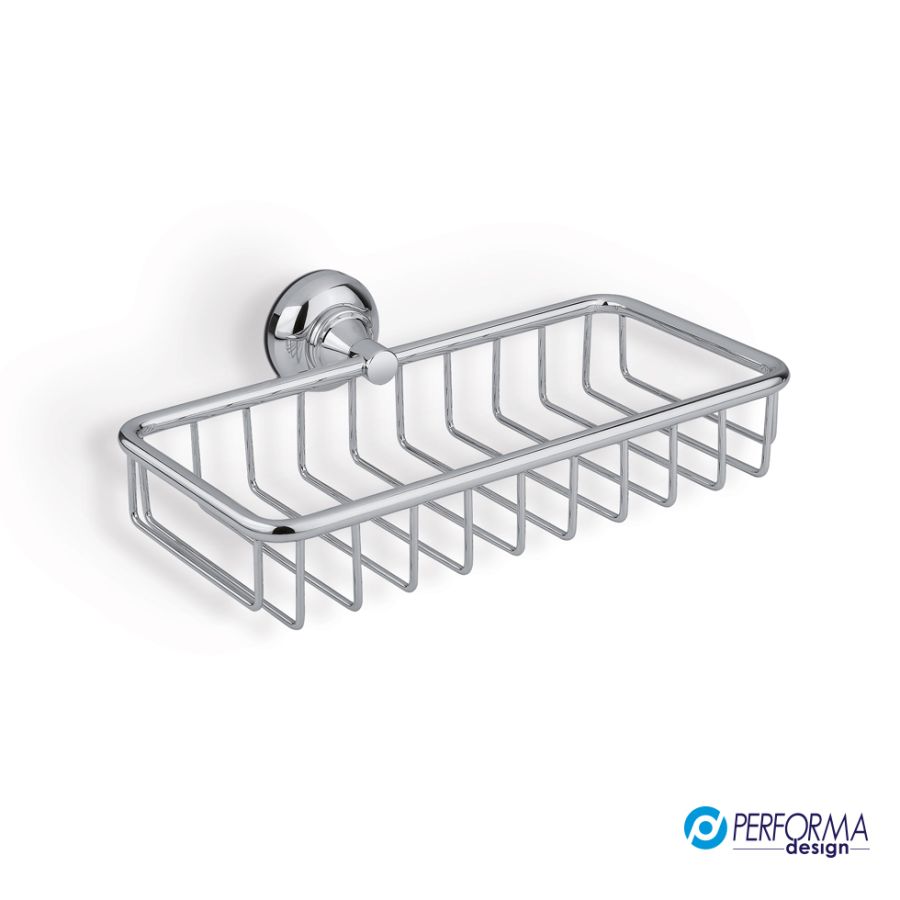 Σπογγοθήκη-Μπουκαλοθήκη χρωμέ Performa  Victoria Chrome 621-100