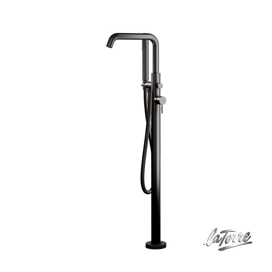 ΜΠΑΤ.ΛΟΥΤΡΟΥ ΕΠΙΔΑΠΕΔΙΑ ELLE LA TORRE BLACK BRUSHED 34078-410