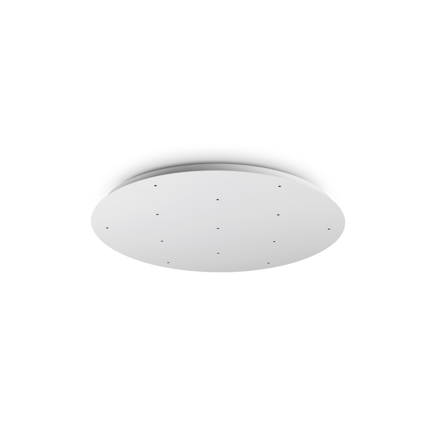 ROSONE D600 9 FORI BIANCO Ideal Lux 344300