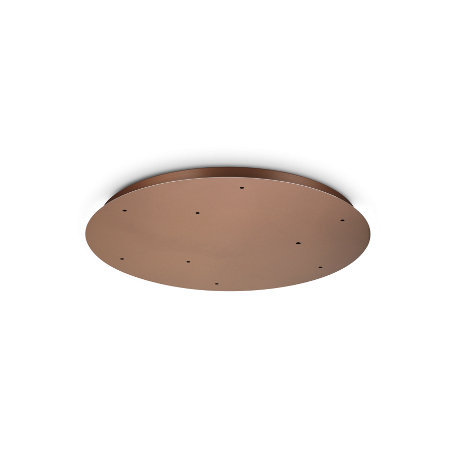 ROSONE D600 9 FORI RAME Ideal Lux 344324