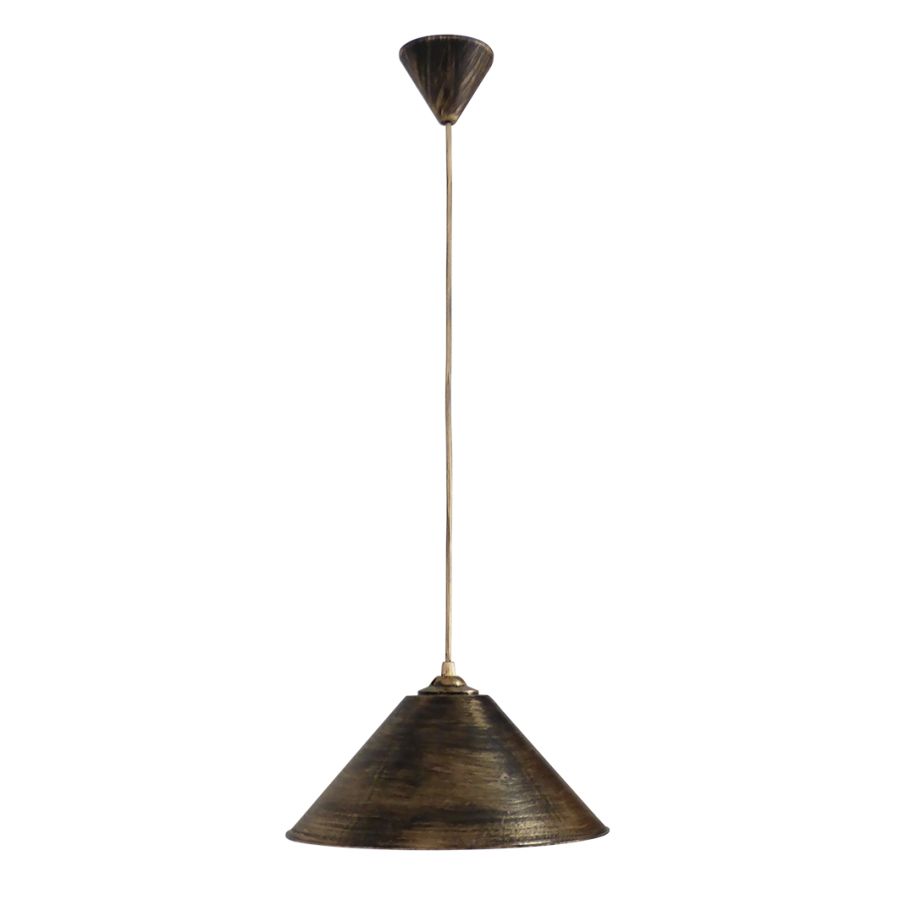 Κρεμαστό φωτιστικό CONOS/30 1L BRONZE PLASTIC E/27 Heronia 35-0027