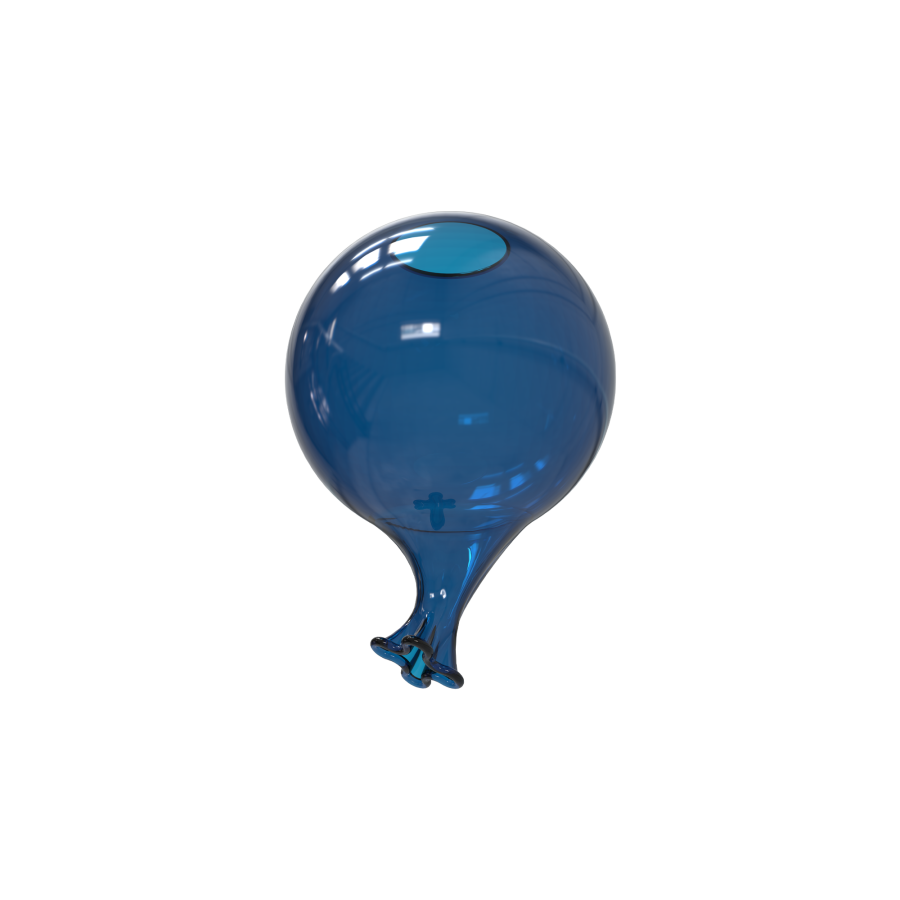 CLOWN VETRO BLU Ideal Lux 352640