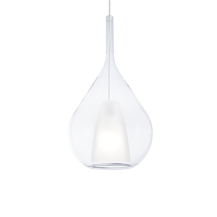 KALIQUE-3 SP1 D28 TRASPARENTE Ideal Lux 359793