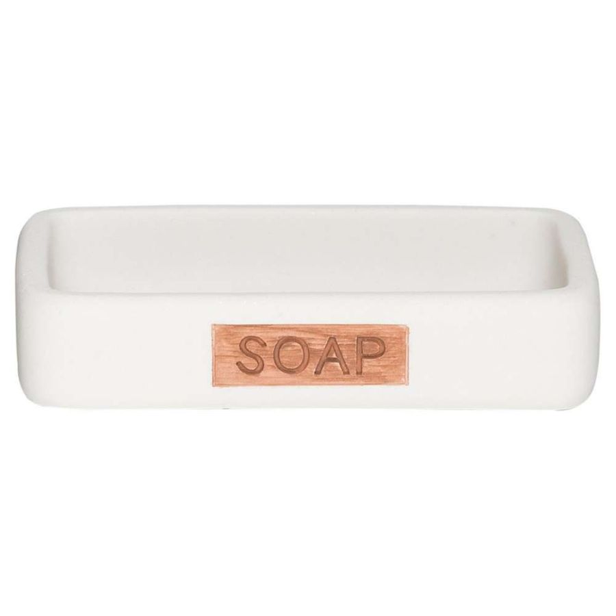 Pierra white σαπουνοθήκη Sealskin  361870110