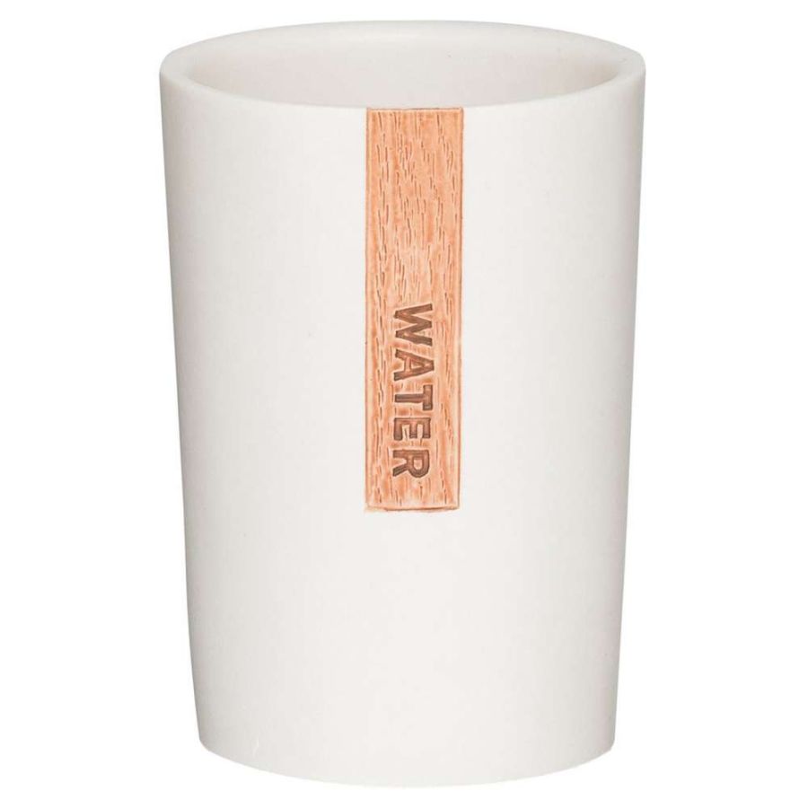 Pierra white ποτήρι οδοντόβουρτσας Sealskin 361870410