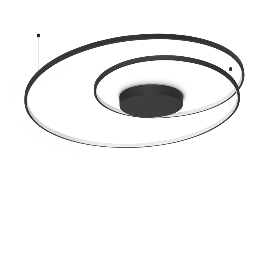 OZ PL D100 ON-OFF NERO 3000K Ideal Lux 364995