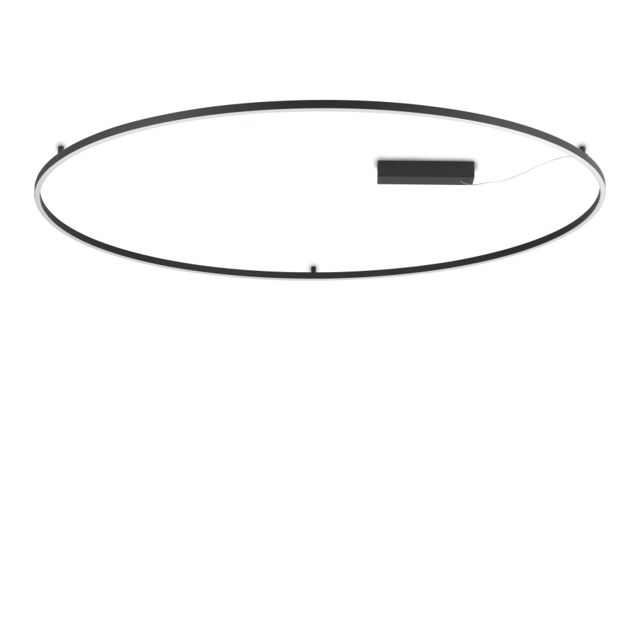 ORACLE SLIM PL D150 ROUND 3000K ON-OFF NE Ideal Lux 370316