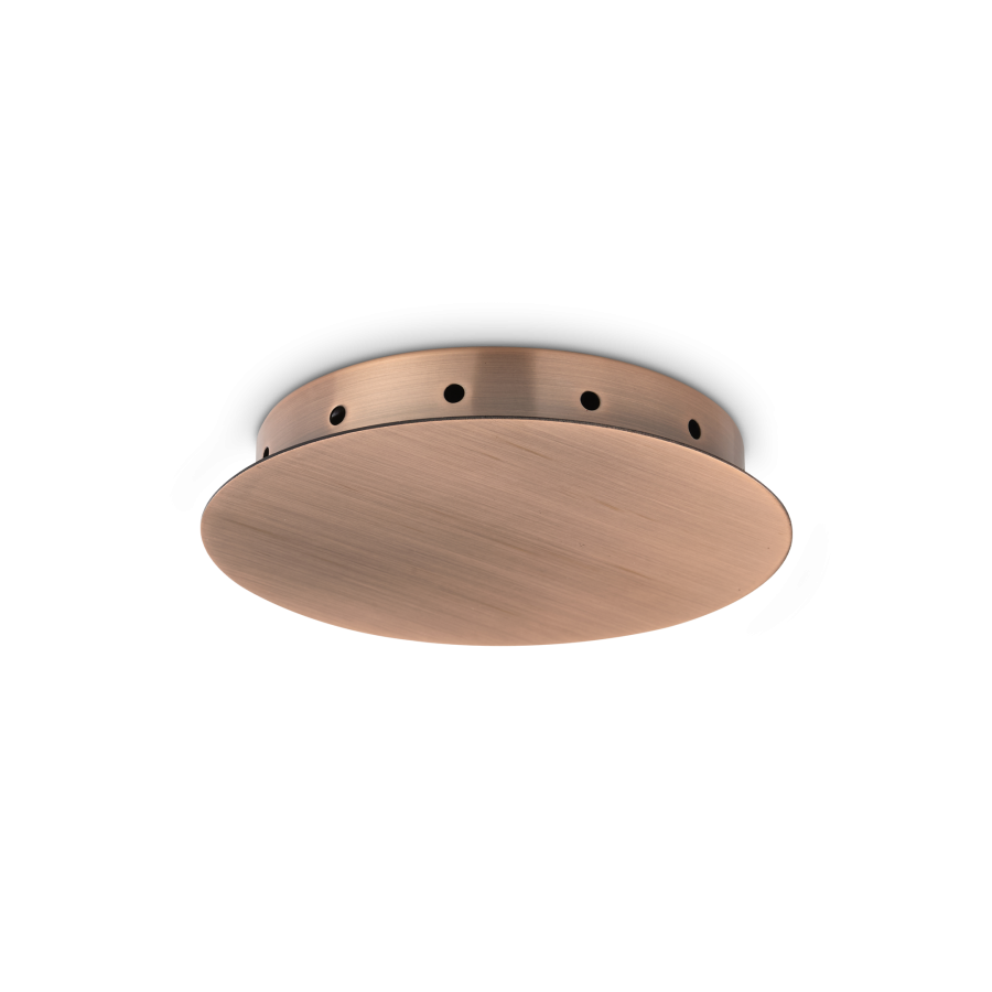 ROSONE MAGNETICO 12 LUCI RAME Ideal Lux 370798