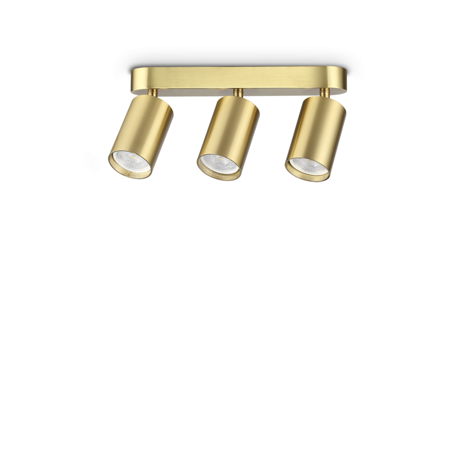 DYNAMITE PL3 LINEAR ROUND OTTONE Ideal Lux 371269