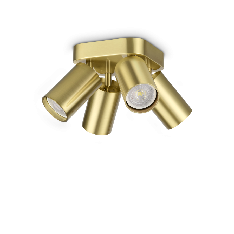 DYNAMITE PL4 ROUND OTTONE Ideal Lux 371306