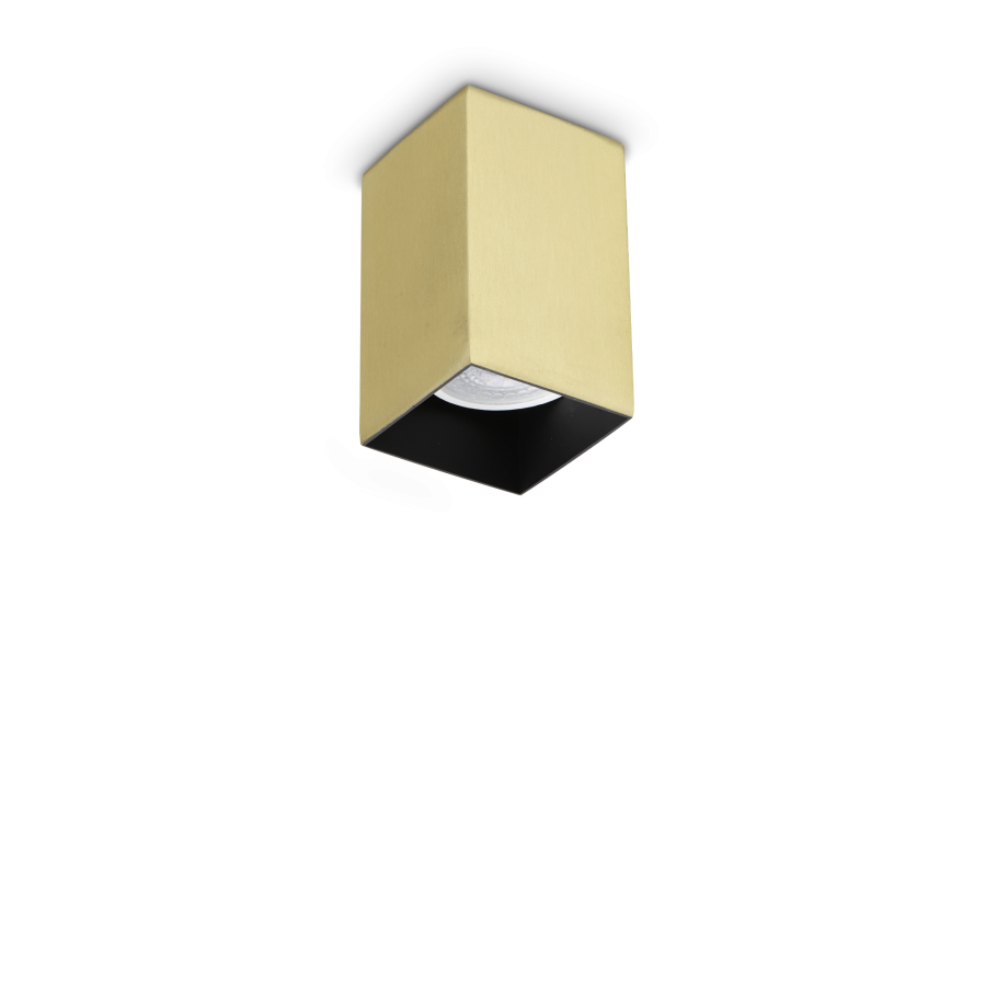 LOOK PL1 SQUARE D60 H100 OTTONE Ideal Lux 371481