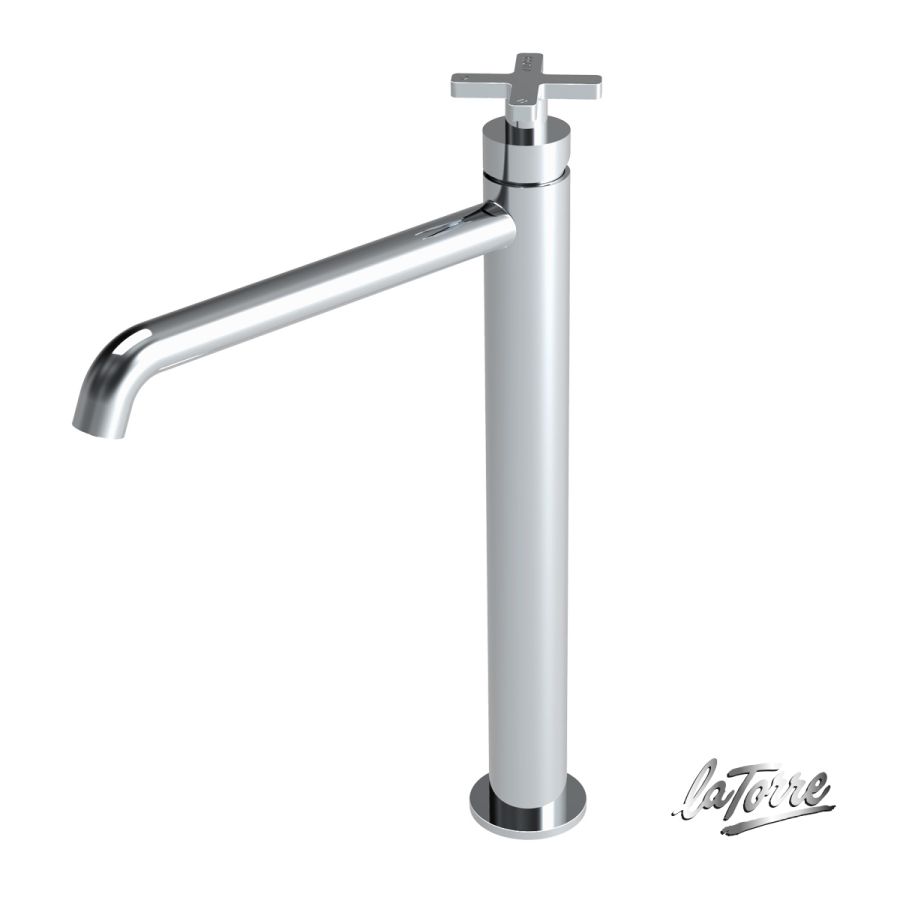 ΜΠΑΤ.ΝΙΠΤ.ΥΨΗΛΗ+ΒΑΛΒ.CLIC-CLAC ELLE CROSS LA TORRE CHROME 38016-100