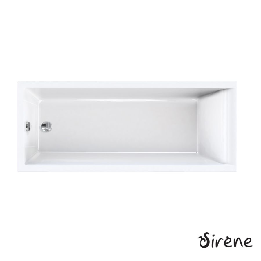 Μπανιέρα Ακρυλική 130*70 εκ. Sirene Clarissa CLA13070 