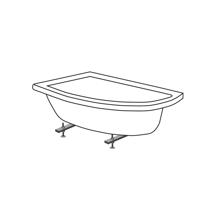 Σετ Στήριξης  Μπανιέρας 160*90cm Sirene FTS-CO