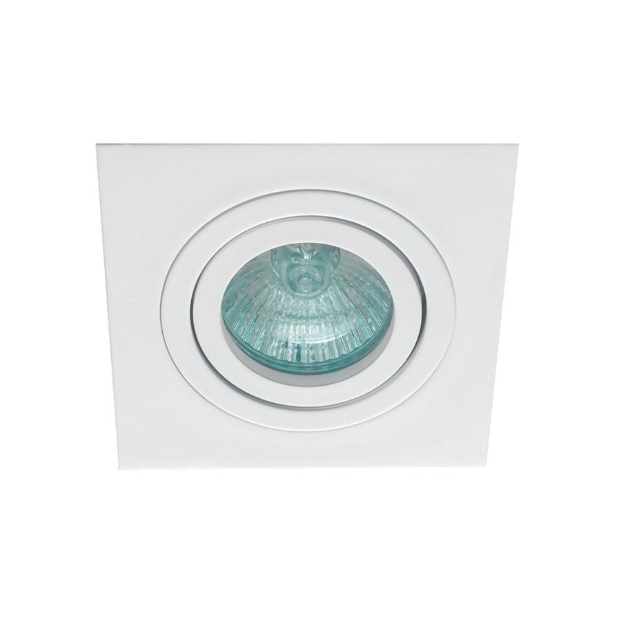 Σποτ Χωνευτό Λευκό Τετράγωνο Adj 92X92 Richard Viokef 4106201