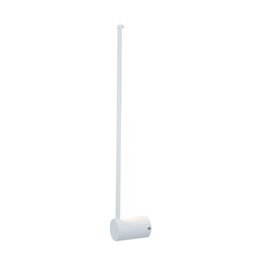  Επιτοίχιο Φωτιστικό D60cm LED 7W 3000K 560lm Λευκό Μέταλλο InLight 43014-White