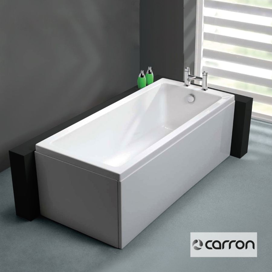 Μπανιέρα Ακρυλική Caronite QUANTUM 1800x800, Carron Bath White 457C