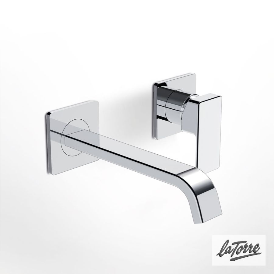 Μπαταρία Νιπτήρα Τοίχου Profili-Plus La Torre Chrome 46200-100