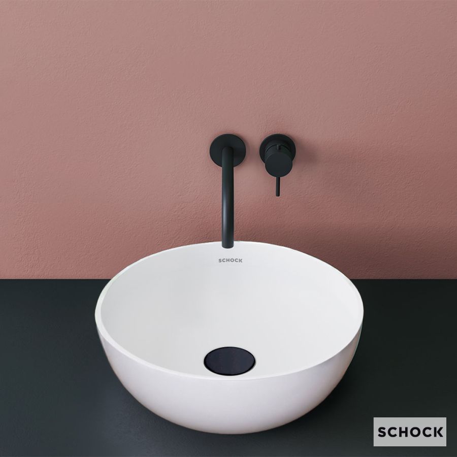 Νιπτήρας BASIC Φ40 Marmorin by Schock White Matt 60301-301