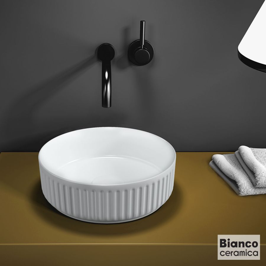Νιπτήρας Πορσελάνης ETNA-S  Φ36 Bianco Ceramica White 33136-300