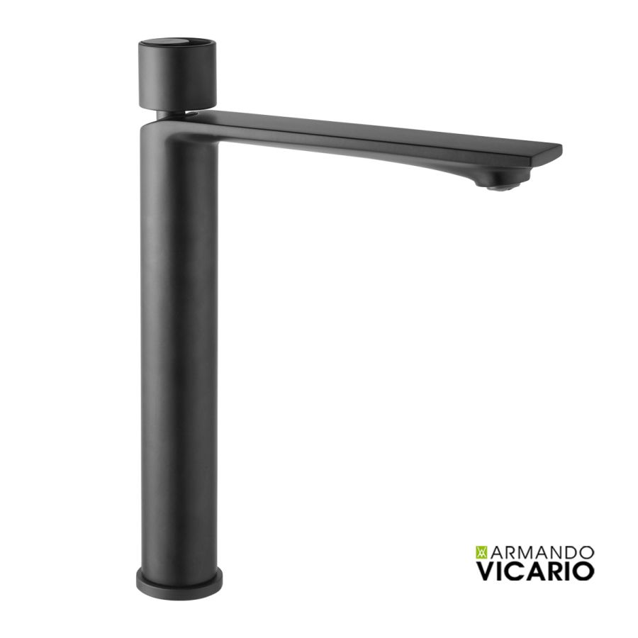 ΜΠΑΤ.ΝΙΠΤ. ΥΨΗΛΗ ΜΕ ΒΑΛΒ.CLIC-CLAC HALO VICARIO BLACK MATT 515041-400