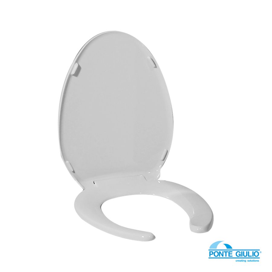 Κάλυμμα κρεμαστής λεκάνης ΑΜΕΑ  130 Series, Ponte Giulio White B41-DEO-26