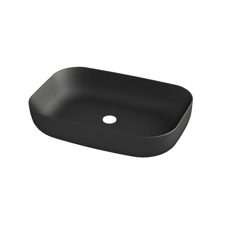 Olympia Metamorfosis 42600 Black matt - Νιπτήρας Επικαθήμενος χωρίς βαλβίδα 60104