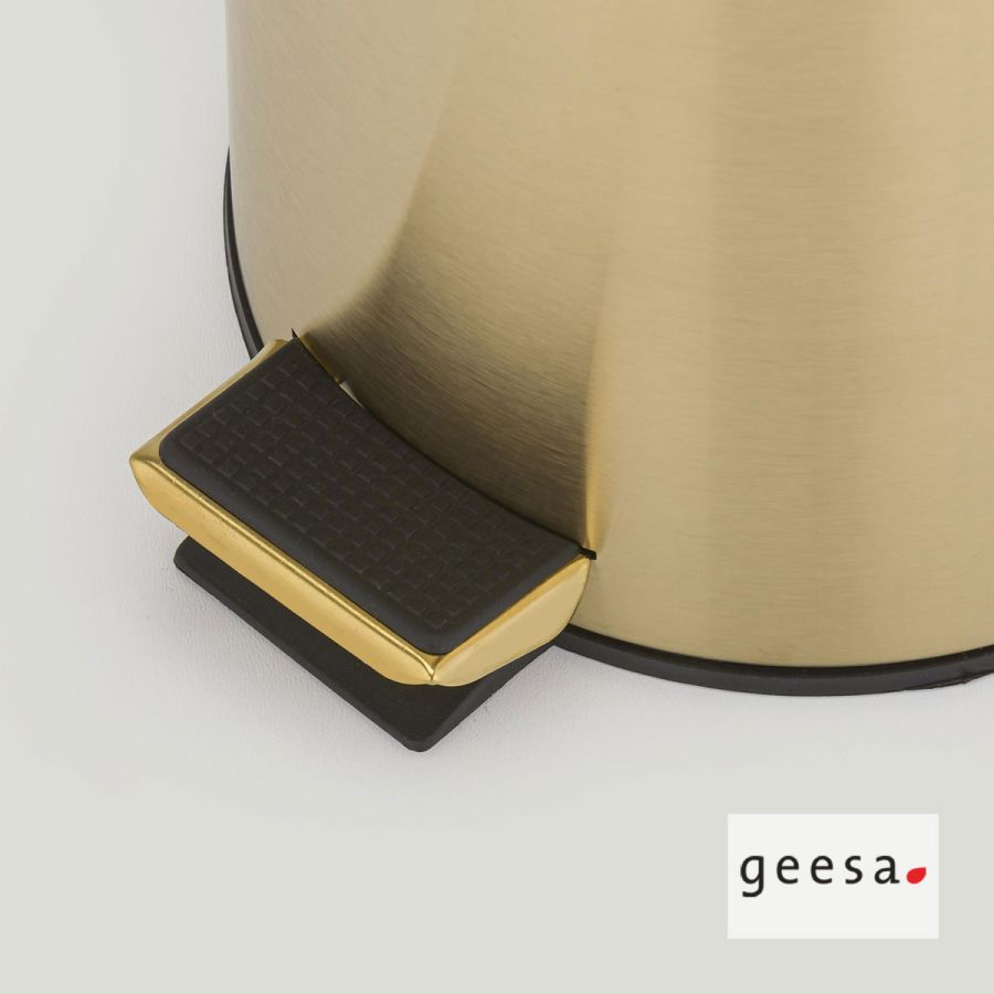 ΧΑΡΤΟΔΟΧΕΙΟ ΕΠΙΔΑΠΕΔΙΟ 3L GEESA INOX PVD BRUSHED GOLD 634-211