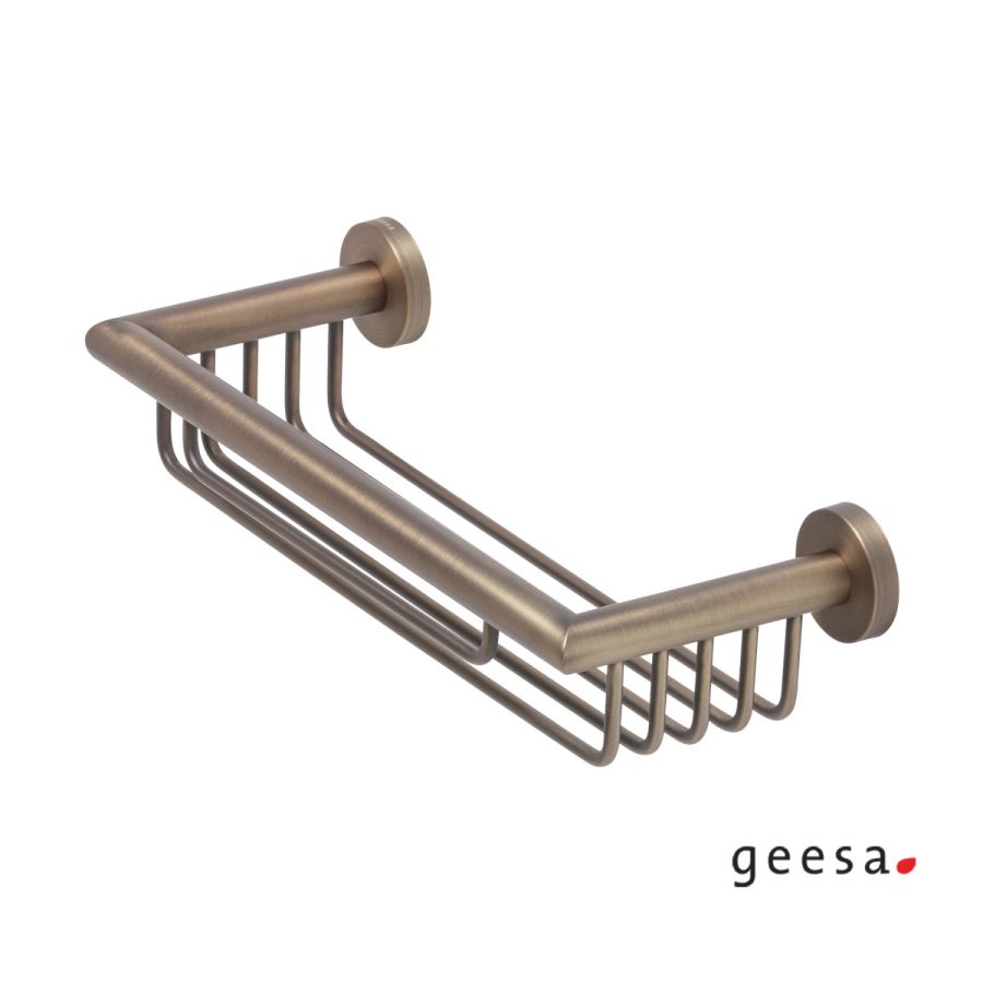 ΣΠΟΓΓΟΘΗΚΗ-ΜΠΟΥΚΑΛΟΘΗΚΗ NEMOX GEESA ANTIQUE BRASS 6514-221