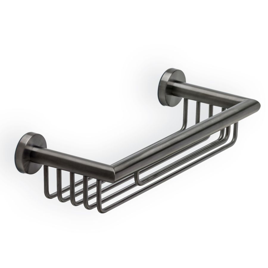 Σπογγοθήκη-Μπουκαλοθήκη NEMOX Geesa Inox Black Brushed 6514-410