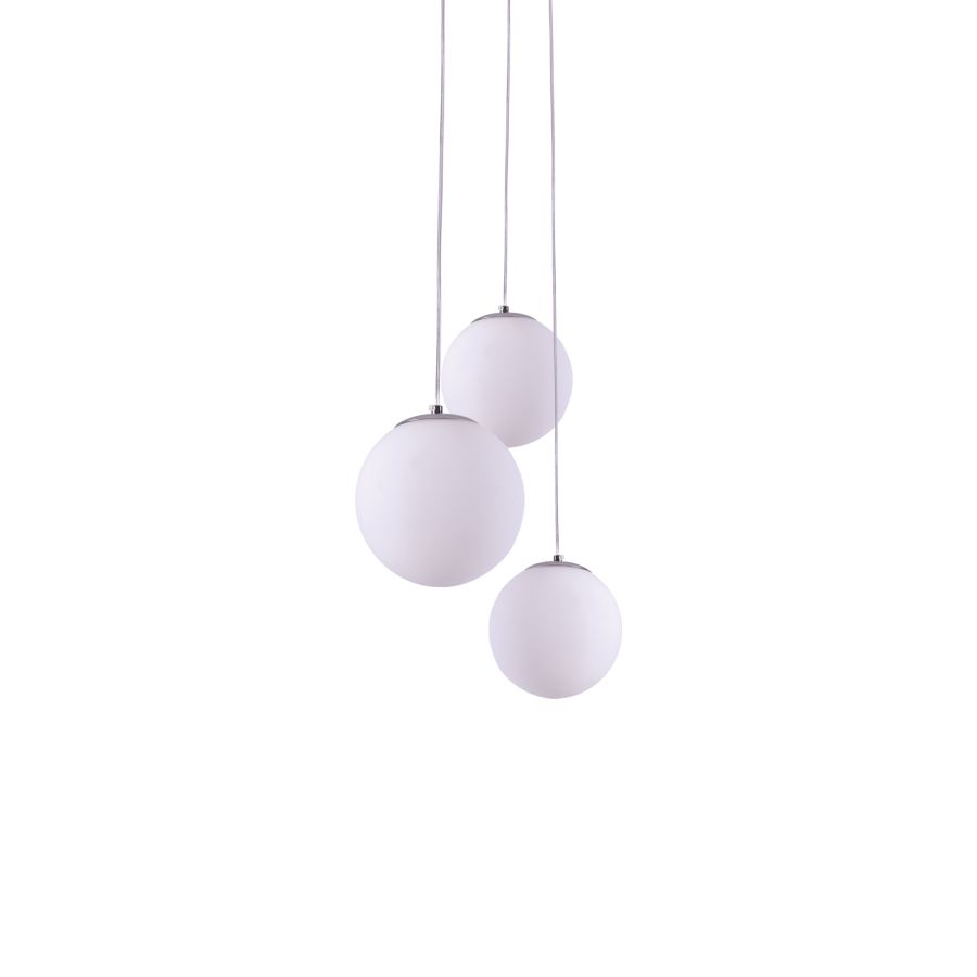SE1520-3 ALESSIA OPAL GLASS 2Φ15 & 1Φ20+ HOMELIGHTING 77-3713