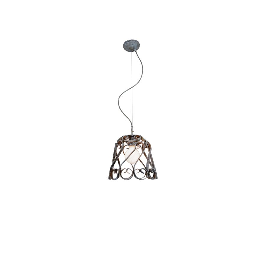 HL-3586-1PS LEWIS RUSTY BROWN PENDANT HOMELIGHTING 77-4011